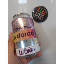 Lubrow Cryo APA El Dorado 5,2% 0,3l DMT: 14.10.2023 - Pivní lednice