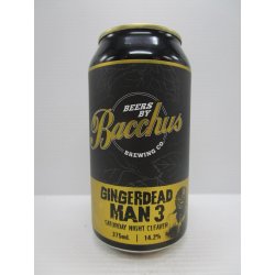 Bacchus - Gingerdead Man3 Ginger Snap 14.2% 375ml - Grape & Grain