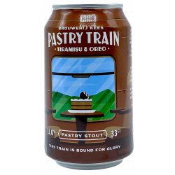 Brouwerij Kees Pastry Train Teramisu & Oreo - ’t Biermenneke