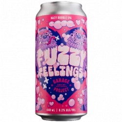 Garage Project Fuzzy Feelings Double Hazy IPA 440ml - The Beer Cellar