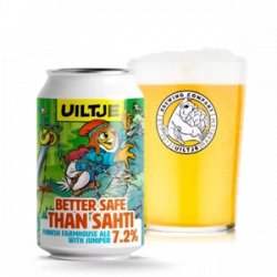 Uiltje Brewing Company Better Safe Than Sahti 7,2% 330ml - Drink Station