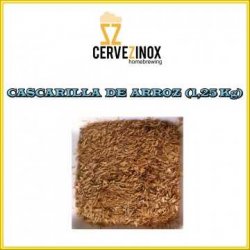 Cascarilla de arroz (1,25 Kg) - Cervezinox