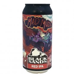 Black Sands Mad Muzz Red IPA 440mL - The Hamilton Beer & Wine Co