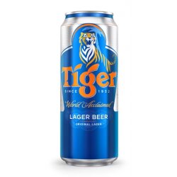 Tiger Beer  Original Lager - Bishop’s Cellar