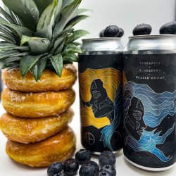 Mortalis Brewing Company. Gemini [Blueberry Pineapple Glazed Donut] - Brew Export