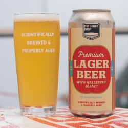 Pressure Drop Brewing - Premium Lager Beer - Pressure Drop Brewing