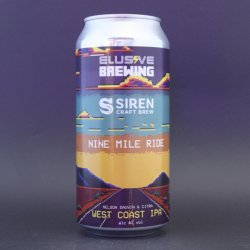 Elusive Brewing  Siren - Nine Mile Ride - 6% (440ml) - Ghost Whale