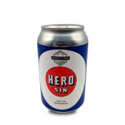 Brasserie Basqueland - Hero Sin - Hazy IPA - sans alcool - 33cl - CAN - La Compagnie des Bonnes Bouteilles