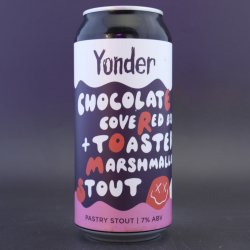 Yonder - Smore: Chocolate Covered Biscuit + Toasted Marshmallow Stout - 7% (440ml) - Ghost Whale