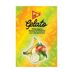 Gelato: White Guava, Banana & Nectarine  Funky Fluid - Manoalus