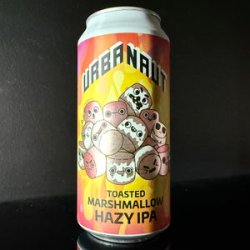 Urbanaut Brewing Toasted Marshmallow Hazy IPA Urbanaut Brewing Toasted Marshmallow Hazy IPA
