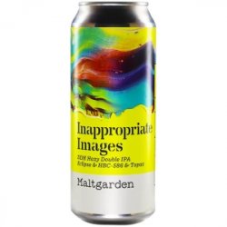 MALTGARDEN INAPPROPRIATE IMAGES 2023  DDH HAZY DOUBLE IPA - Sklep Impuls