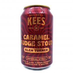 Brouwerij Kees Caramel Fudge Stout Glen Turner Edition