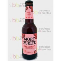 Mort Subite Kriek Lambic 25 cl - Cervezas Diferentes