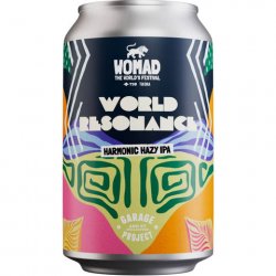 Garage Project World Resonance Harmonic Hazy IPA 330mL - The Hamilton Beer & Wine Co