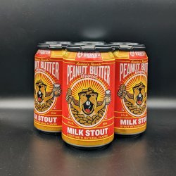 Belching Beaver Peanut Butter Milk Stout Can 4pk - Saccharomyces Beer Cafe