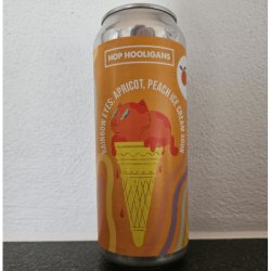 Hop Hooligans  Rainbow Eyes: Apricot, Peach Ice Cream Sour - Øl Biksen