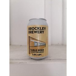 Brockley Table Beer 2.8% (330ml can) - waterintobeer