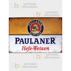 Paulaner Placa decorativa - Cervezas Diferentes