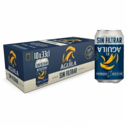 Cerveza lager especial El Águila sin filtrar pack de 10 latas de 33 cl. - Carrefour España