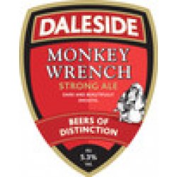 Daleside ~ Monkey Wrench ~ Mid-BrownRuby Strong Ale 5.3% 500ml - Husk Beer Emporium