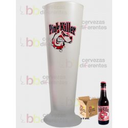 Pink Killer Pack 6 botellas 25 cl y 1 vaso - Cervezas Diferentes