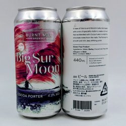 Burnt Mill: Big Sur Moon Porter (440ml) - Hop Shop Aberdeen