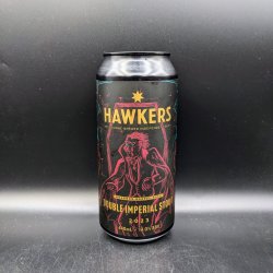 Hawkers Bourbon Barrel Aged Double Imperial Stout 2023 Can Sgl - Saccharomyces Beer Cafe