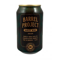 Brouwerij Kees Barrel Project 2025 Barley Wine Aged In Craigellachie Barrels
