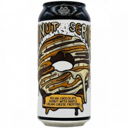 Amundsen  DONUT SERIES 2.0  Pecan Chocolate With Maple Cream Cheese Frosting Pastry Stout - Rebel Beer Cans