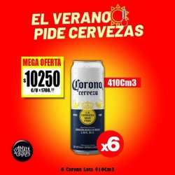 VERANO 25 - 6 Corona Lata 410Cm3 x6 - Almacén de Cervezas