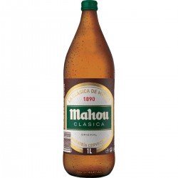 Mahou Clasica 1 L - Decervecitas.com