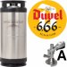 Barril Duvel 666 Metal 20L Barril Duvel 666 Metal 20L