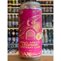 Vault City  999gl Apricot & Raspberry Birthday Cake  Pastry Sour - Clapton Craft