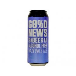 Sibeeria - Good News FREE 0,5l can 0,5% alk. - Beer Butik