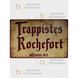 Trappistes Rochefort Placa decorativa - Cervezas Diferentes