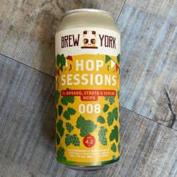 Brew York - Hop Sessions 008 (IPA - New England  Hazy) - Lost Robot