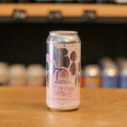Vault City Brewing Cotton Candy Cupcakes
