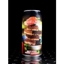 Mogwaï  Strawberry Fields Forever  Milk Stout Fraise Basilic  6% - Quaff Webshop