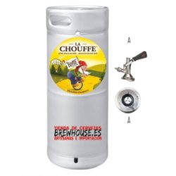 CHOUFFE - BLONDE - Belgian Blond 20L - Tipo A - Inox - Buscador de Cervezas - Brewhouse