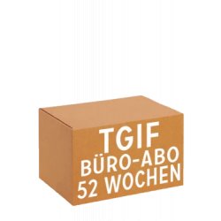 Die Bierothek® tgif büro-abo 52 wochen - Die Bierothek