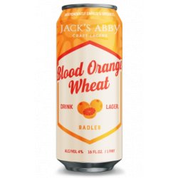 Jack Abby Blood Orange Wheat Radler 16oz 4pk Cn - Luekens Wine & Spirits