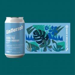 Unbarred, Casual Pale with Cascade & Mosaic Hops, Pale Ale, 4.5%, 330ml - The Epicurean