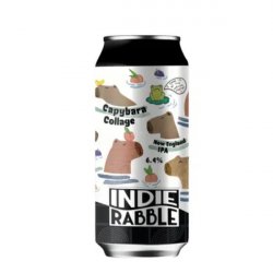 Indie Rabble Capybara Collage