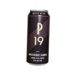 Albion - P19 - 473ml - La Bière à Boire