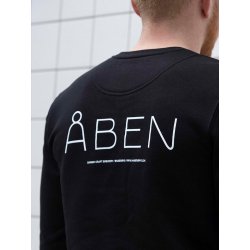 ÅBEN Sweatshirt  Økologisk bomuld - ÅBEN