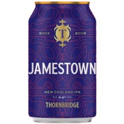 THORNBRIDGE JAMESTOWN - The Great Beer Experiment