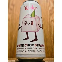 Yonder Brewing White Choc Strawb