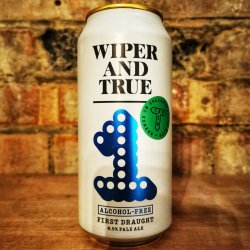 Wiper and True x Track First Draught 0.5% (440ml) - Caps and Taps