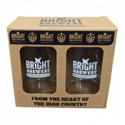 Bright Beer Can Glass 2 Pack - Bright Brewery